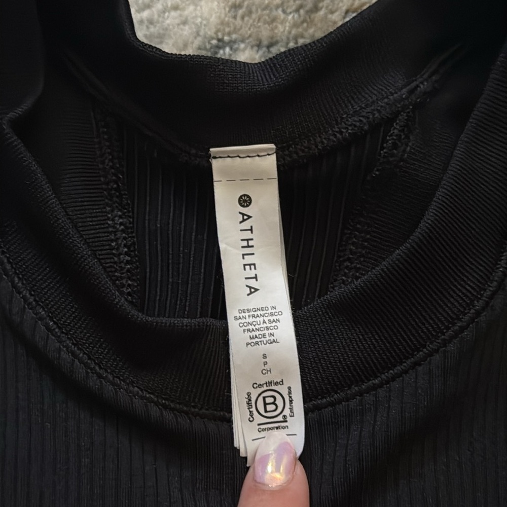 Athleta Ribbed Tank Top - Picture 3 of 3